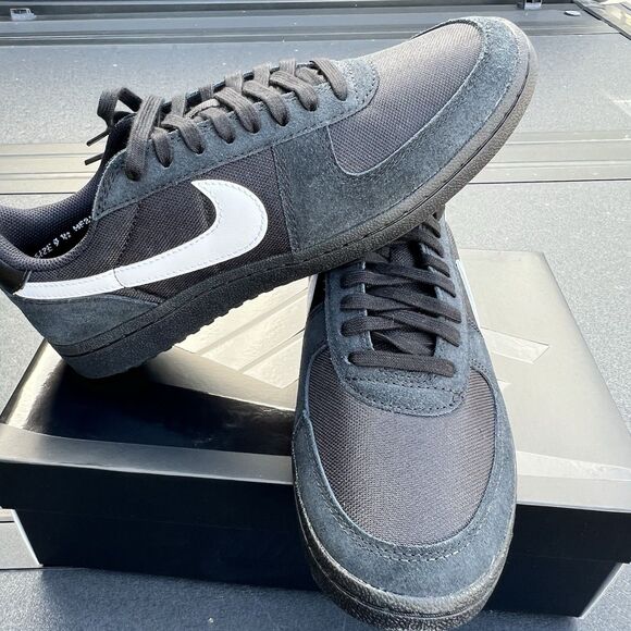 Nike Field General Ref Black White Mens 9.5 Shoes Sneakers Athletic HF3165-001 main image 8